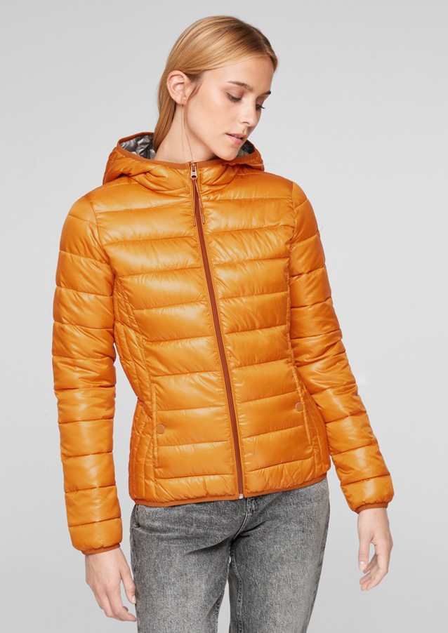 Women Jackets | Quilted jacket with a hood - YR80875