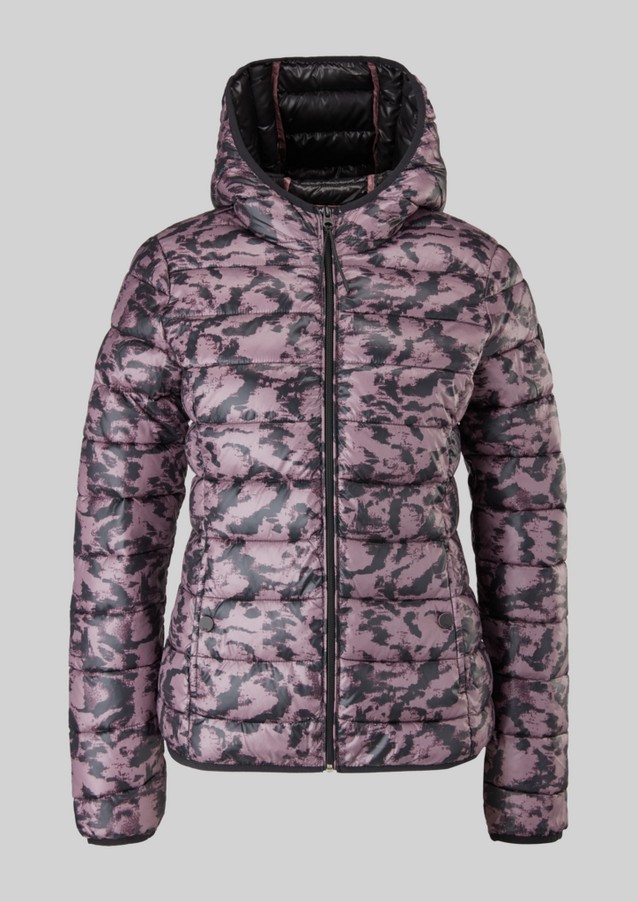 Women Jackets | Quilted jacket with a hood - CQ99291