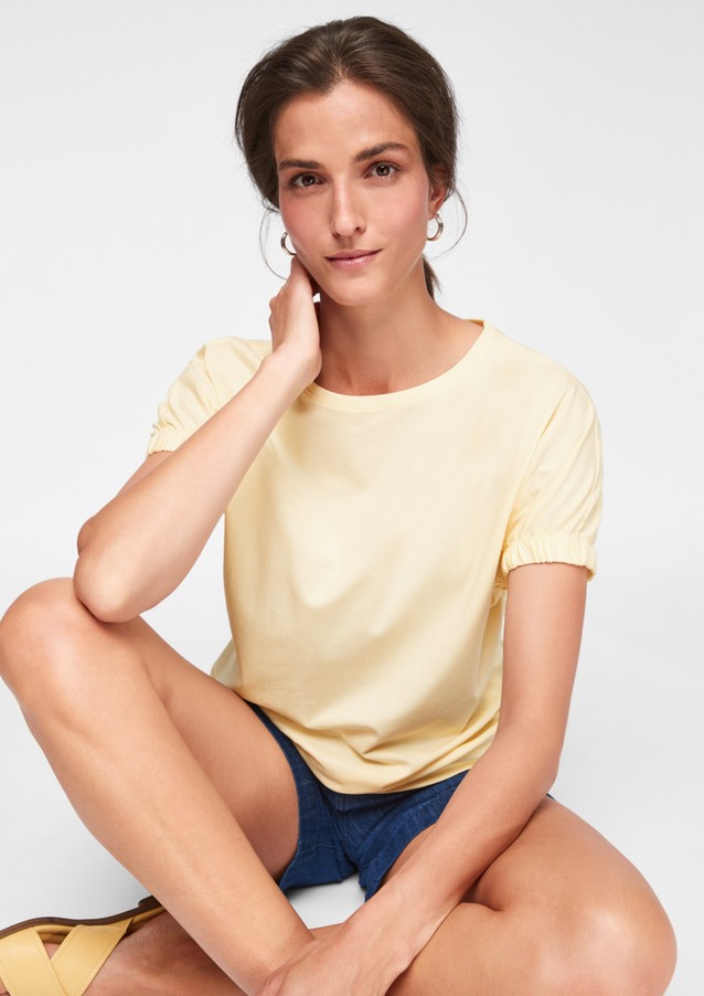 Damen Shirts & Tops | T-Shirt aus Interlockjersey - GM31654