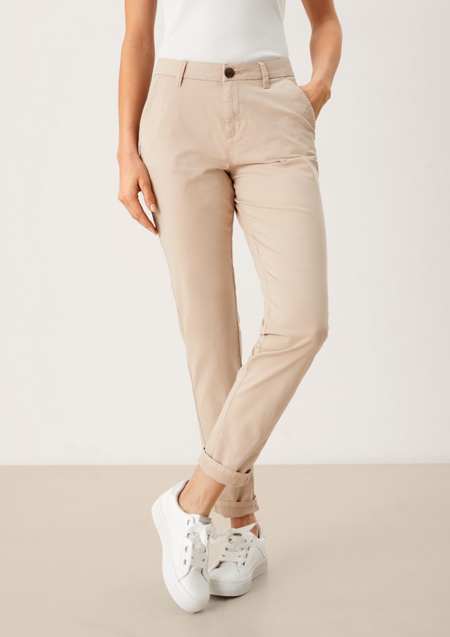 Women Trousers | Regular Fit: stretch chinos - RW73831