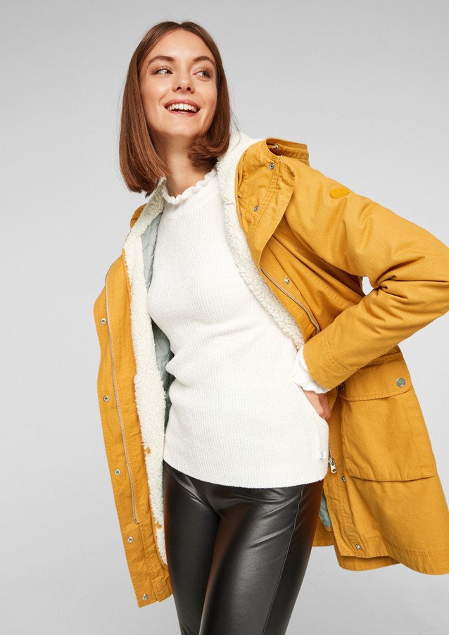 Women Coats | Parka with a detachable jacket - ZE78951
