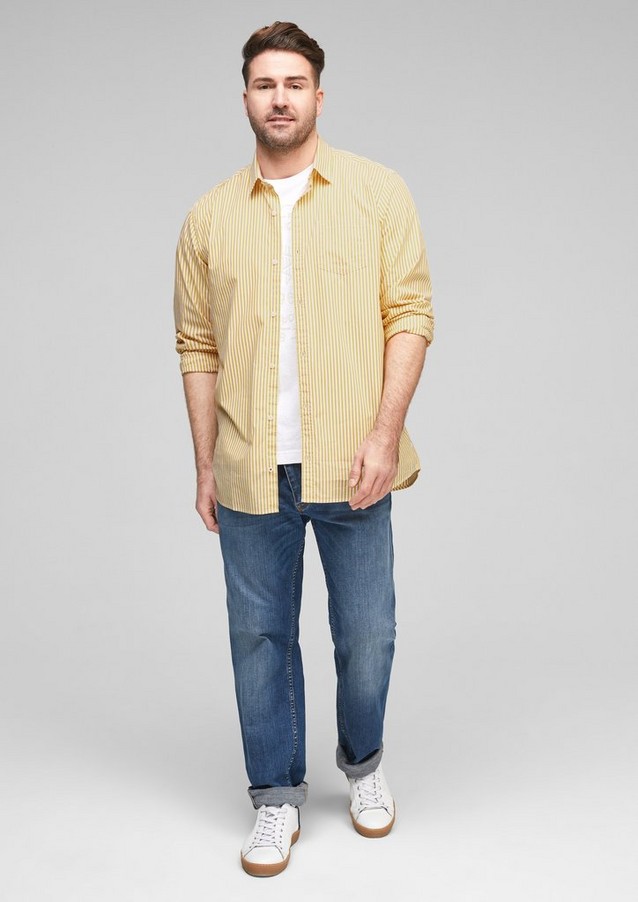 Hommes Chemises | Regular : chemise en coton stretch - CJ06150