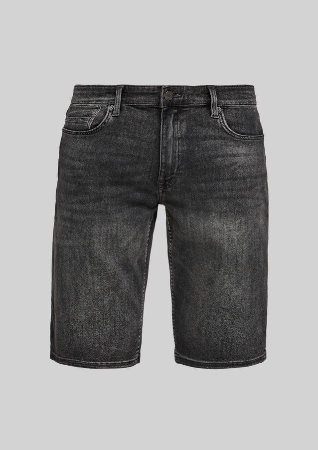 Men Bermuda Shorts | Regular Fit: super stretch jeans - ME95822