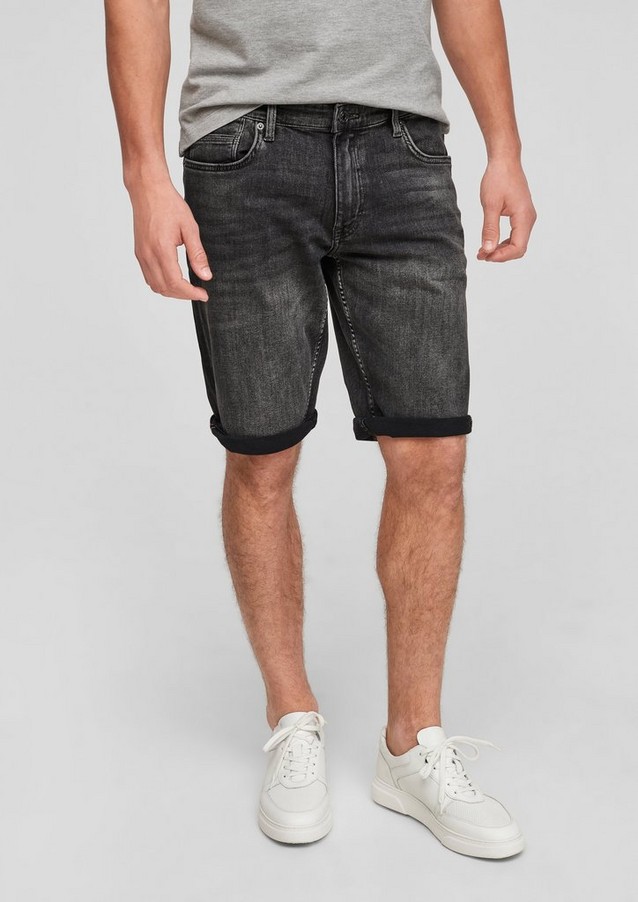 Hommes Shorts & Bermudas | Regular Fit : jean hyper stretch - BI61029