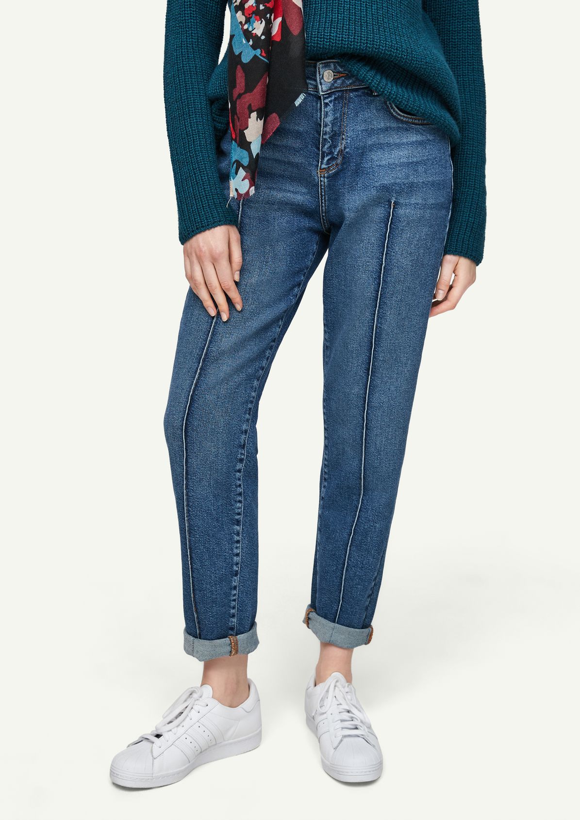 Regular Fit: Straight leg-Jeans 