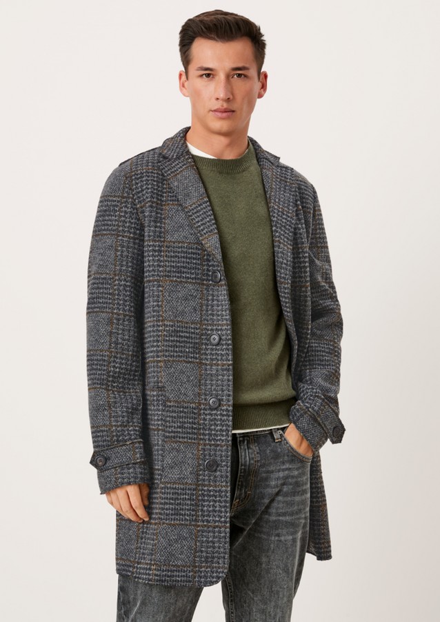 Men Jackets & coats | Coat with a Prince of Wales check pattern - UW80441