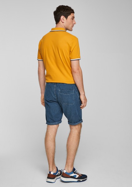 Men Bermuda Shorts | Regular: linen blend Bermudas - SC07973