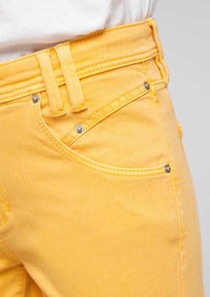Femmes Jeans | Slim : short en jean teint - YO25040