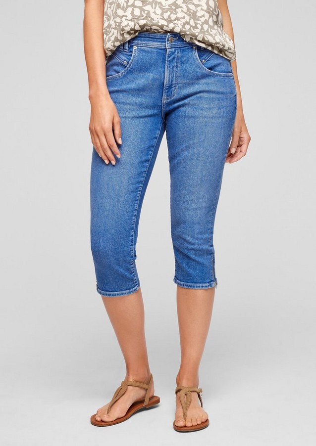 Femmes Jeans | Slim : corsaire en jean - JR02029