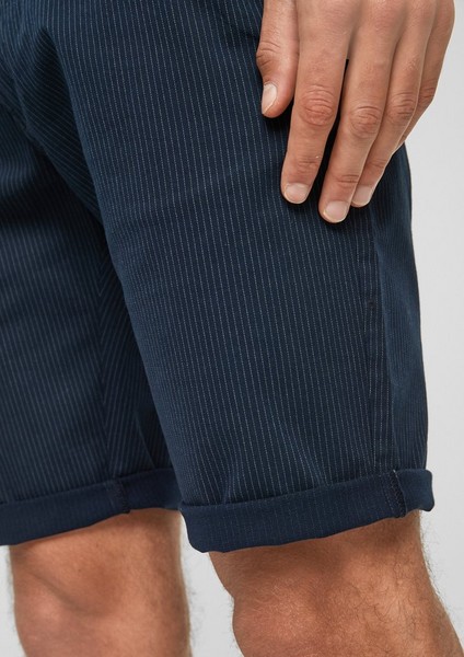 Men Bermuda Shorts | Regular: finely striped Bermuda shorts - ZU24730