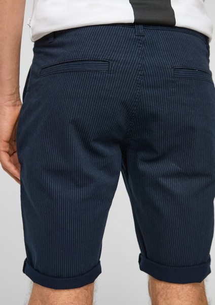 Hommes Shorts & Bermudas | Regular : bermuda à fines rayures - FO76135