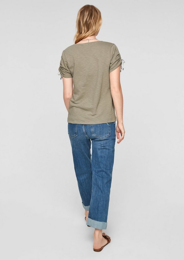 Damen Shirts & Tops | Strukturshirt mit Tunnelzug - GQ84084