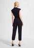 Elegant jumpsuit with a tie-around belt from comma