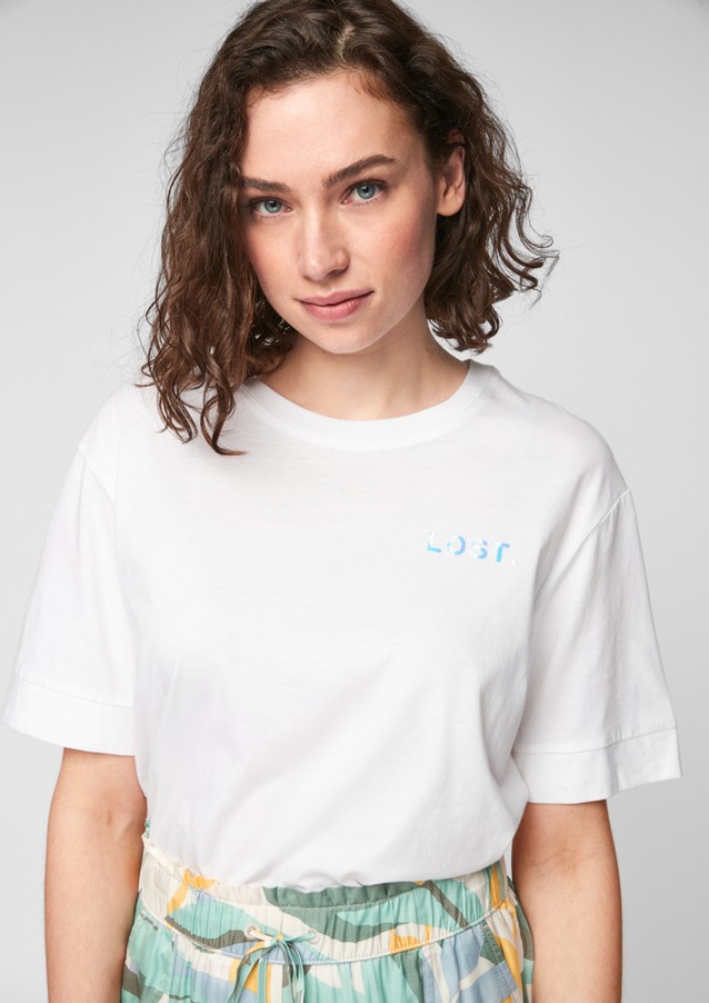 Damen Shirts & Tops | Shirt mit beidseitigem Schriftzug - GH92404