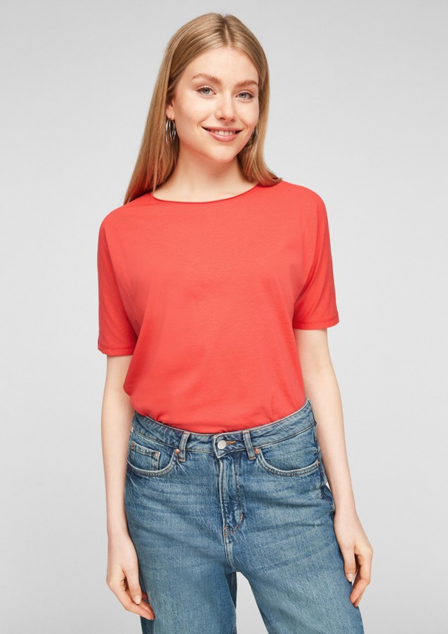 Femmes Shirts & tops | T-shirt en jersey à manches chauve-souris - FO03766
