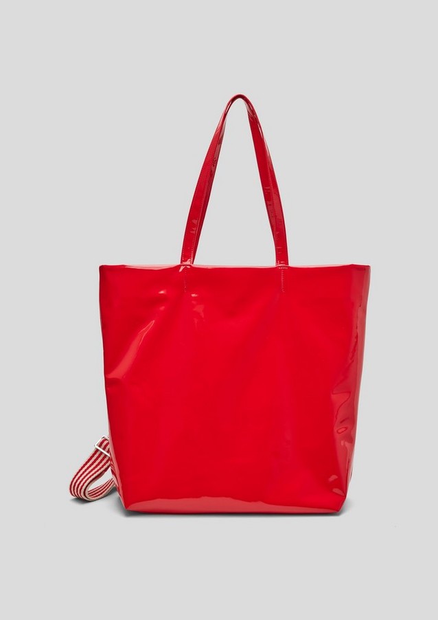 Damen Taschen & Portemonnaies | Shopper in Lackleder-Optik - ZO84615