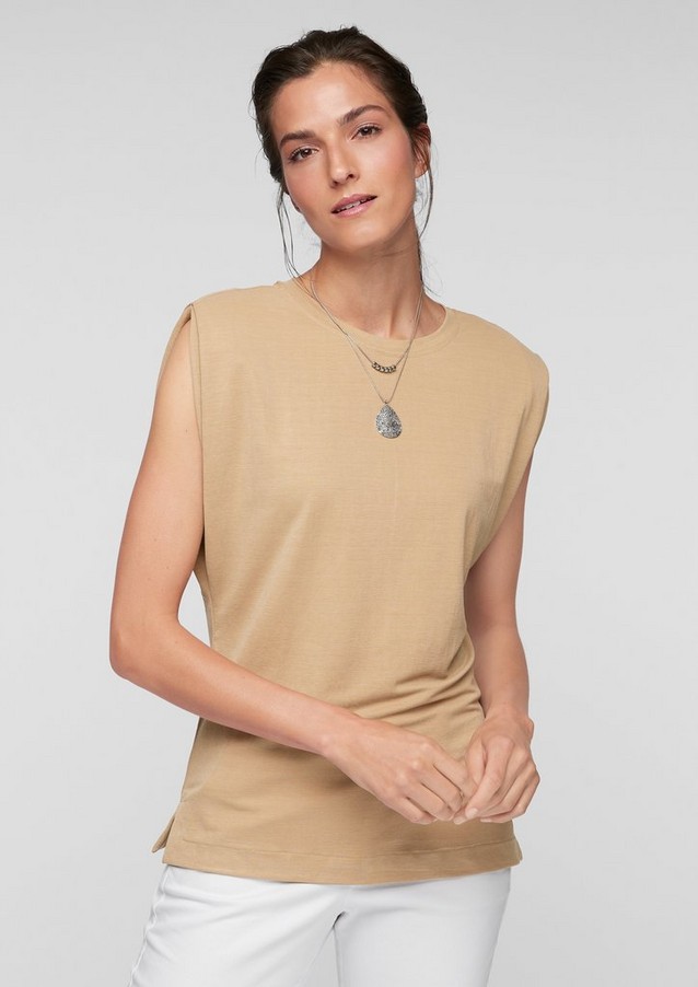 Damen Shirts & Tops | Shirt mit verstärkten Schultern - VX43599
