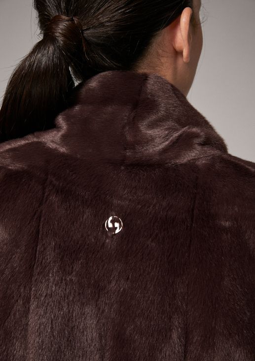 Faux fur coat from comma