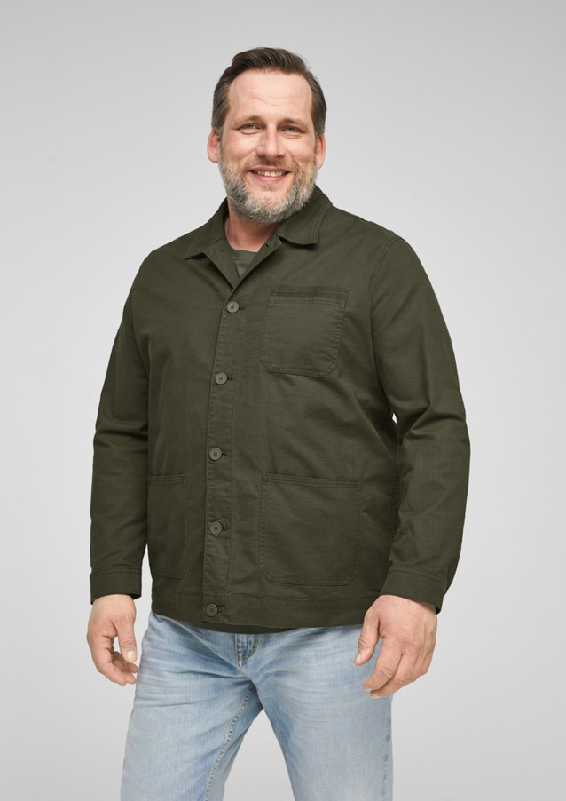 Men Big Sizes | Workwear-style jacket - ZD49052