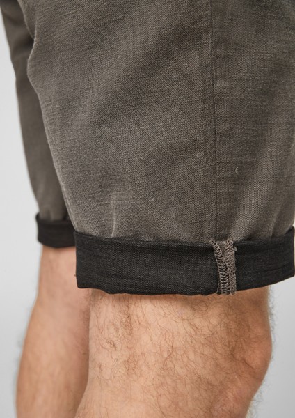 Hommes Shorts & Bermudas | Regular Fit : bermuda en coton - SG01867