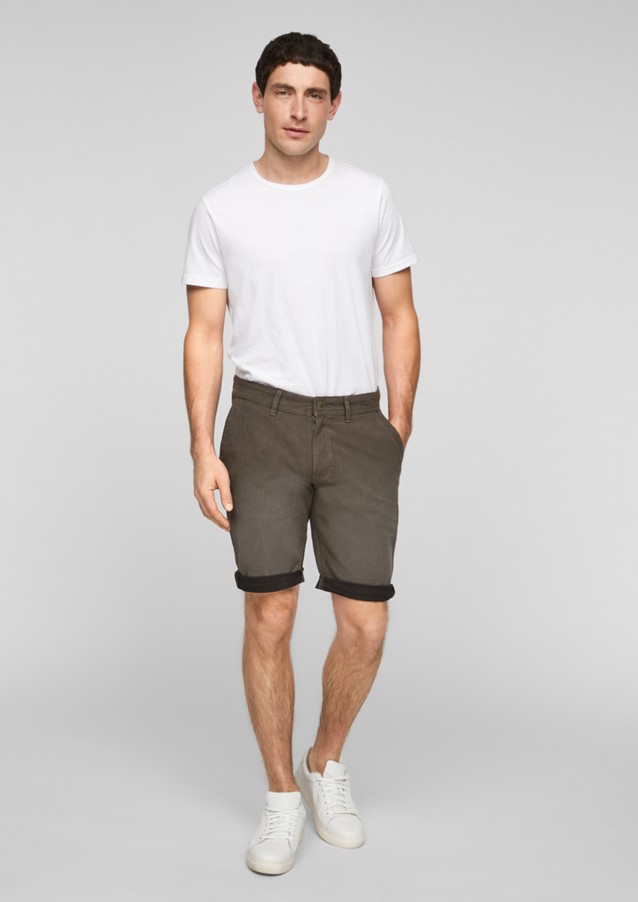 Men Bermuda Shorts | Regular Fit: Cotton Bermudas - AX51528