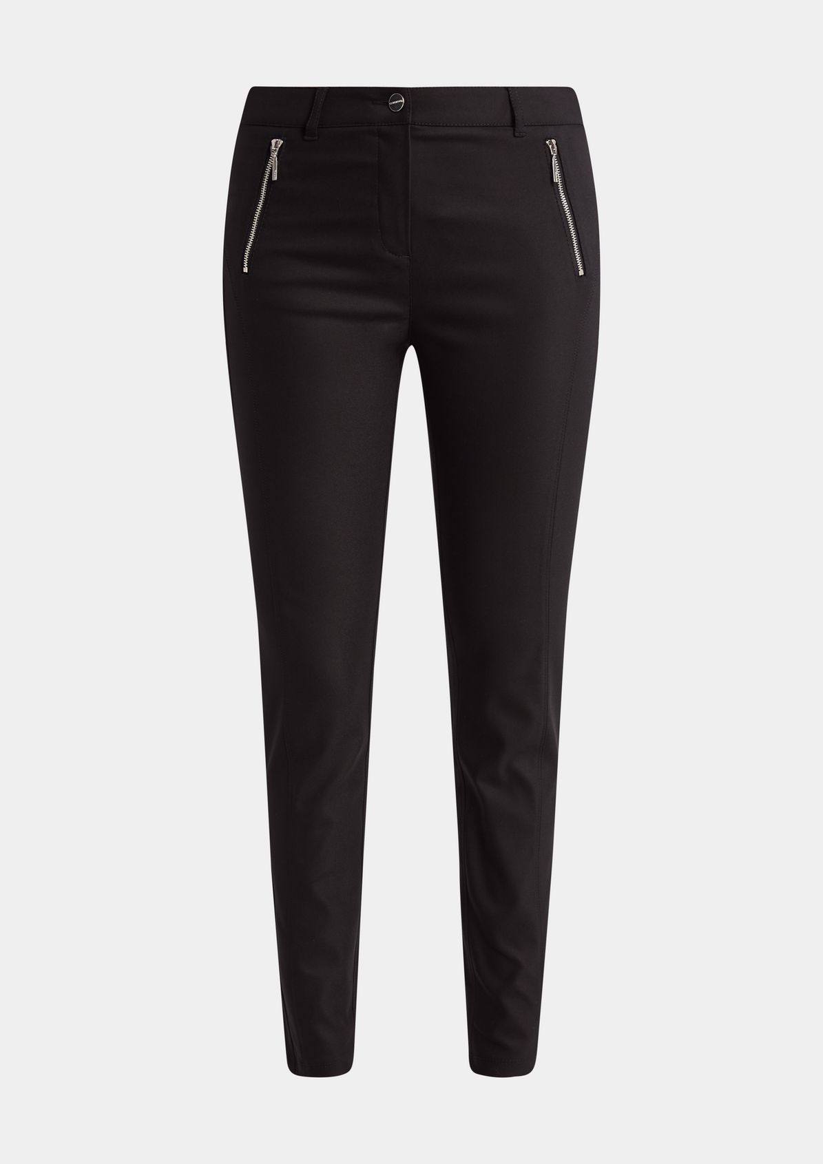 Slim: stretchy 7/8 trousers from comma