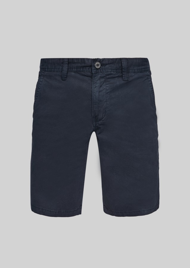 Men Bermuda Shorts | Slim Fit: cotton Bermudas - ZG64846