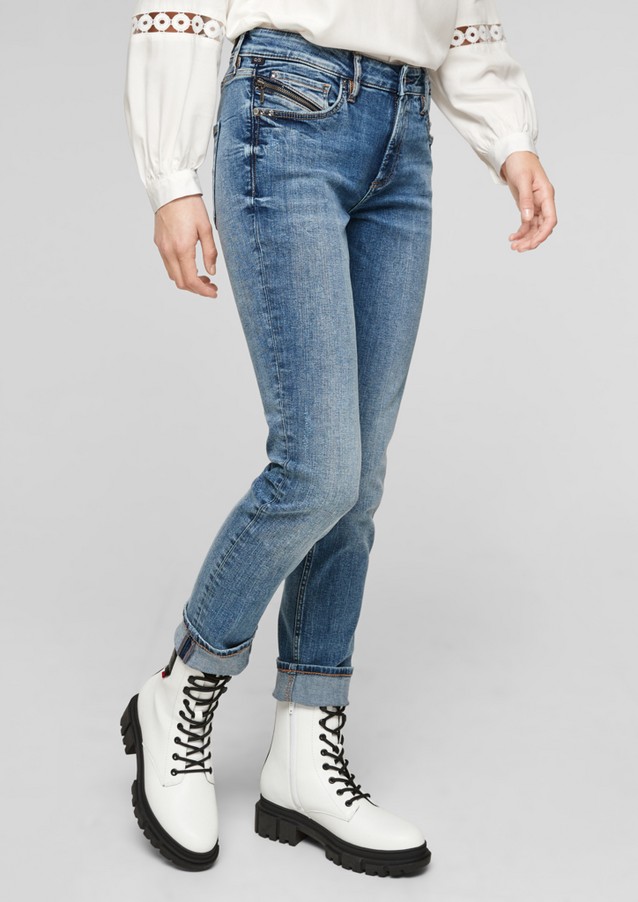 Femmes Jeans | Slim : jean stretch Slim leg - AC83150