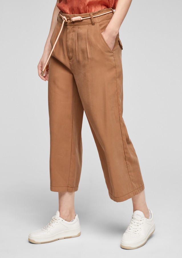 Women Trousers | Culottes in modal twill - WS56726