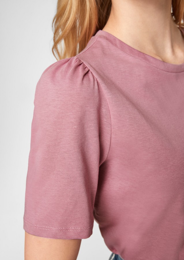 Damen Shirts & Tops | Jerseyshirt mit Puffärmeln - UH52935