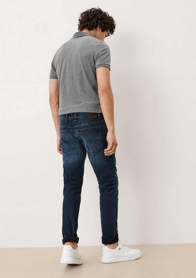 Men Jeans | Slim: jeans with a garment wash - UV00949
