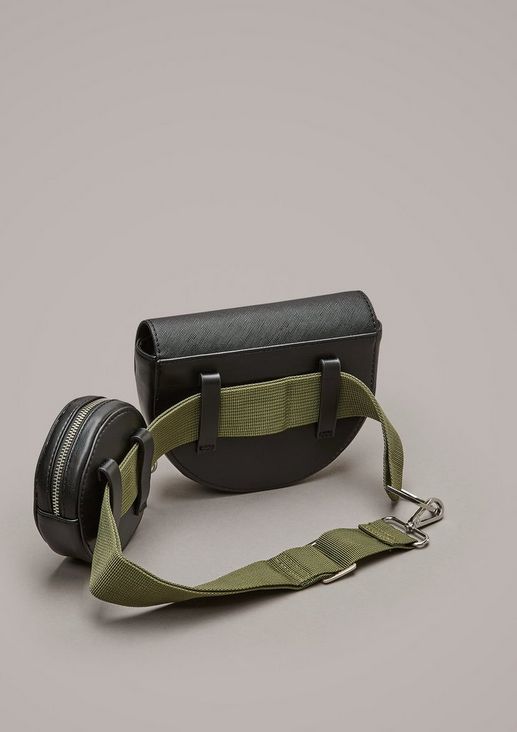 Belt bag with two pockets from comma