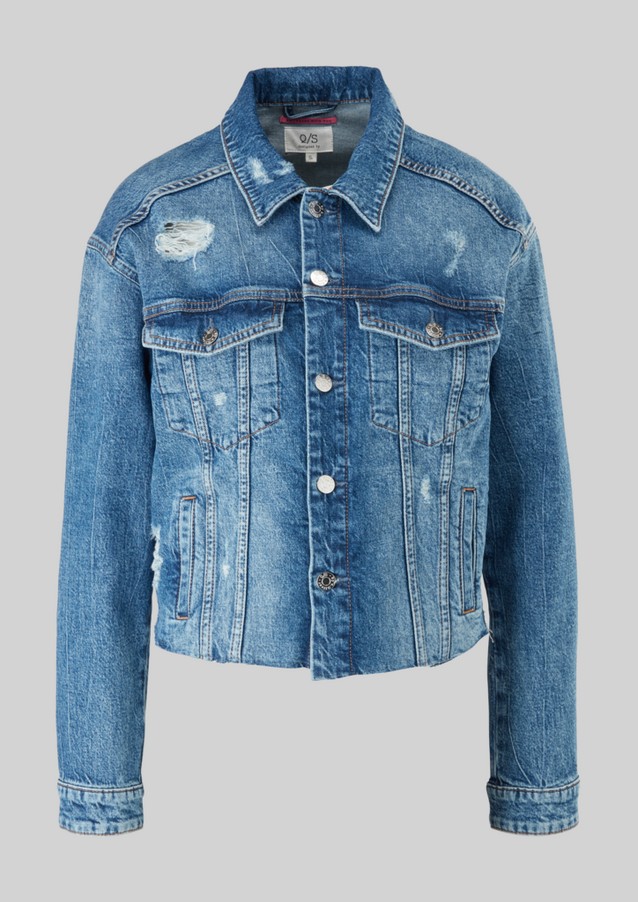 Women Jackets | Vintage-look denim jacket - VQ91442