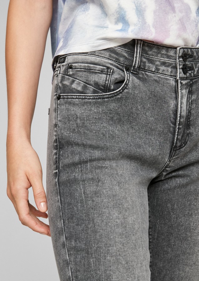 Femmes Jeans | Slim : jean stretch délavé - EF60347