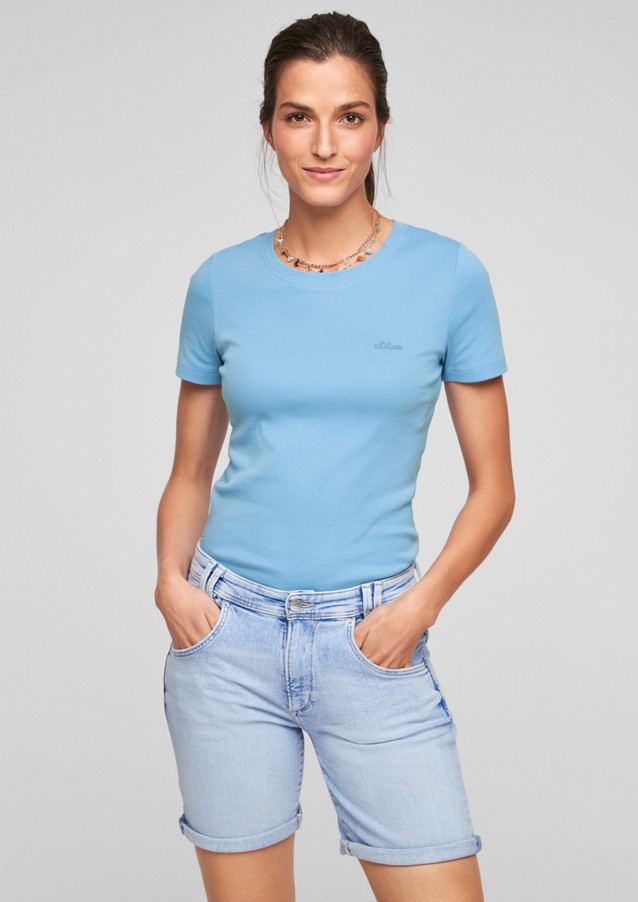 Femmes Shirts & tops | T-shirt en jersey de coupe Slim Fit - LO70878