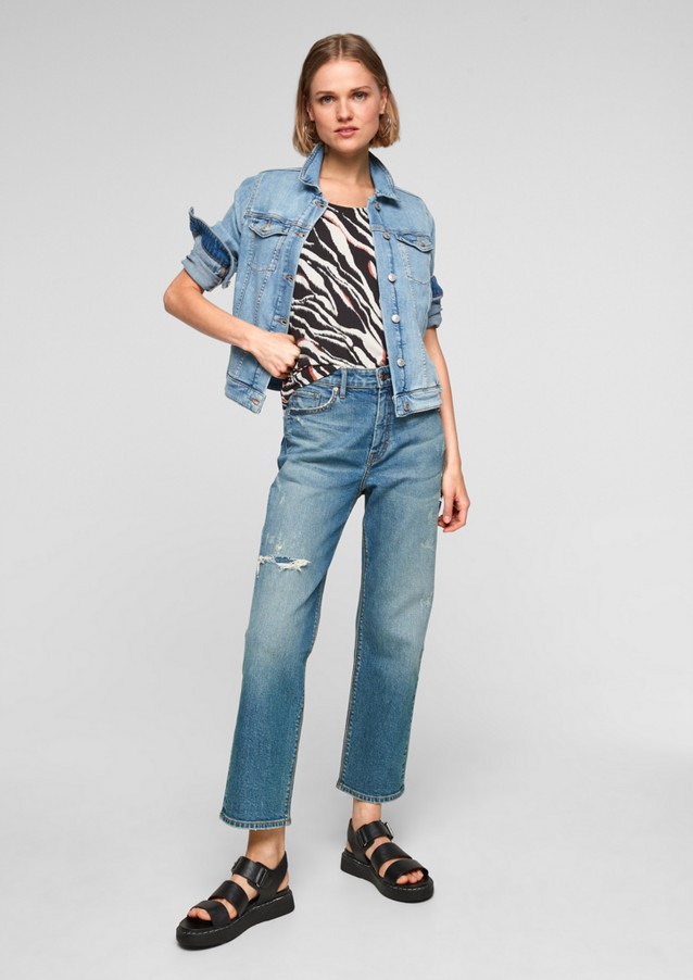 Damen Shirts & Tops | Jerseytop mit Musterprint - FC56396