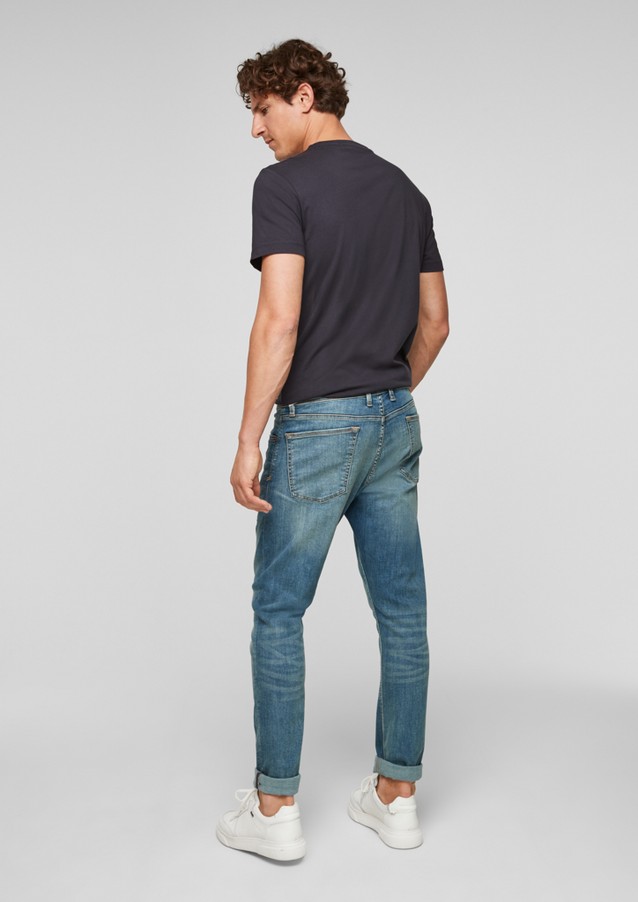 Men Jeans | Slim: vintage jeans with a slim leg - PY81532