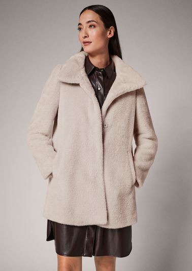 Soft faux fur jacket from comma
