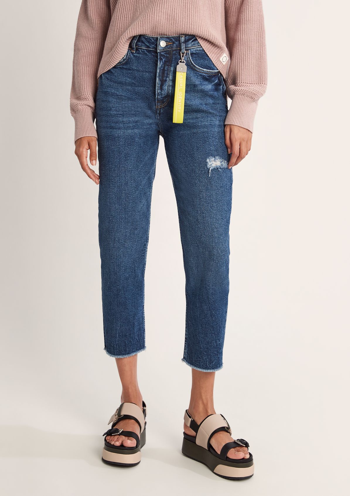 Vintage-look mom jeans from comma