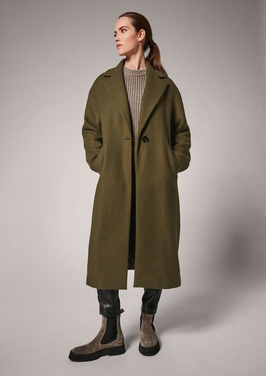 Wool coat in an oversized fit from comma