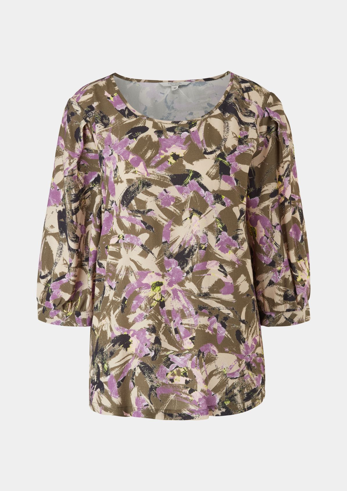 Lightweight blouse with 3/4-length sleeves from comma