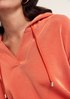 Hooded V-neck jumper from comma