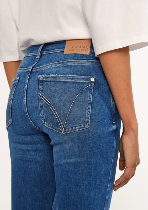 Jeans with key-ring from comma