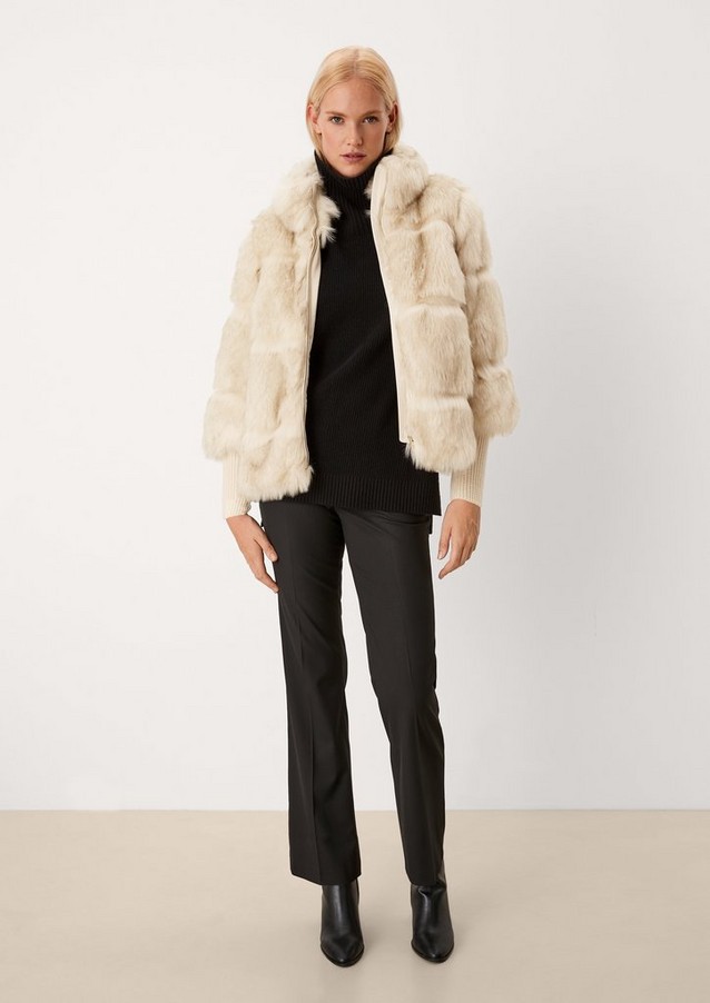 Women Jackets | Soft faux fur jacket - TC54776