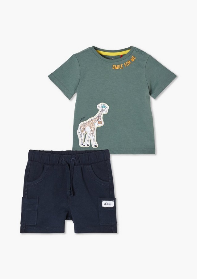 Junior Boys (sizes 50-92) | Set comprising a T-shirt and tracksuit bottoms - OJ99590