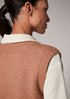 Wool blend sleeveless jumper from comma