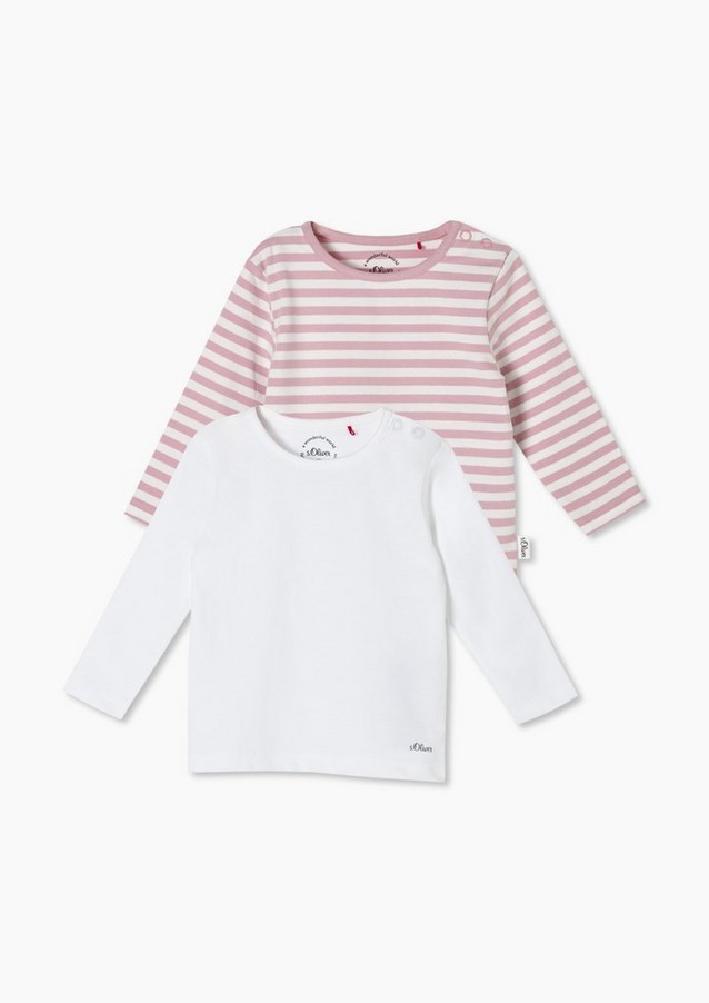 Junior Girls (sizes 50-92) | Double pack of jersey tops - JX54347