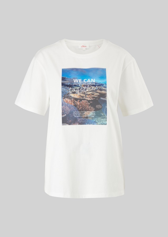 Damen Shirts & Tops | Jerseyshirt mit Frontprint - AS79642