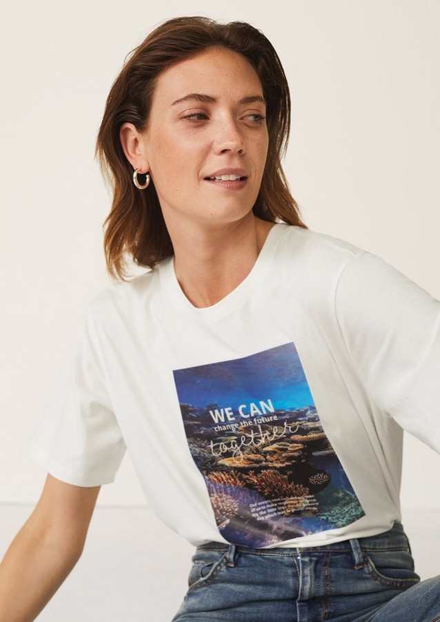 Damen Shirts & Tops | Jerseyshirt mit Frontprint - AS79642