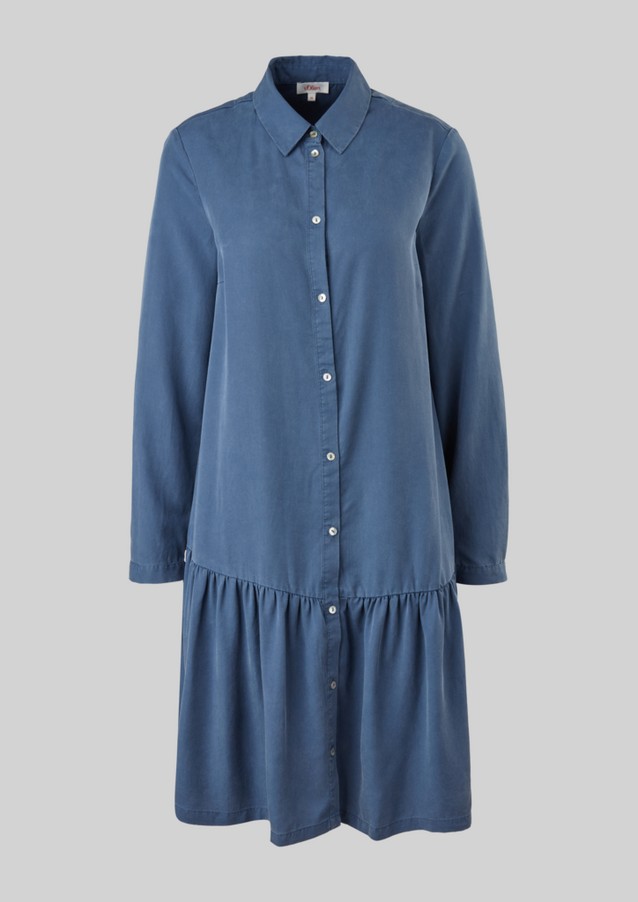 Femmes Robes | Robe à pans en lyocell - EH52932